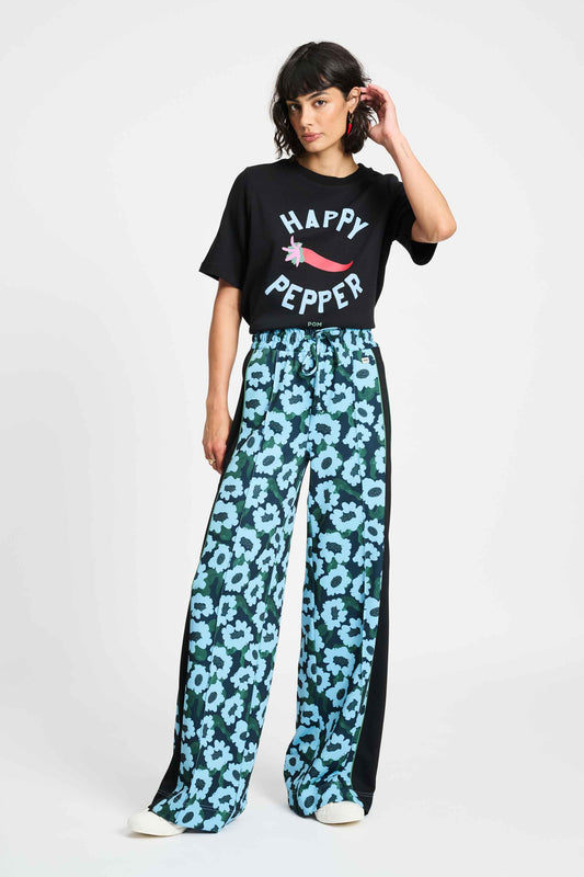 POM Amsterdam Pants Blue / 34 PANTS - Wild Flowers Blue