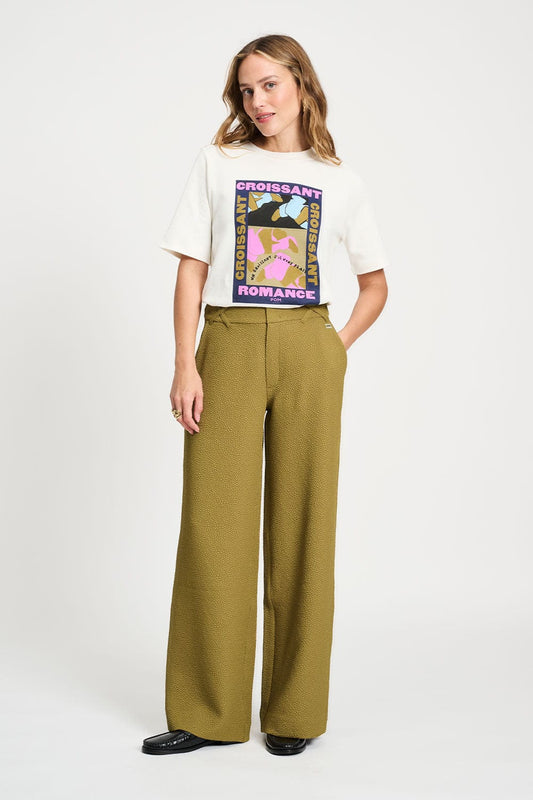 POM Amsterdam Pants Brown / 34 PANTS - Bubble Fresh Olive