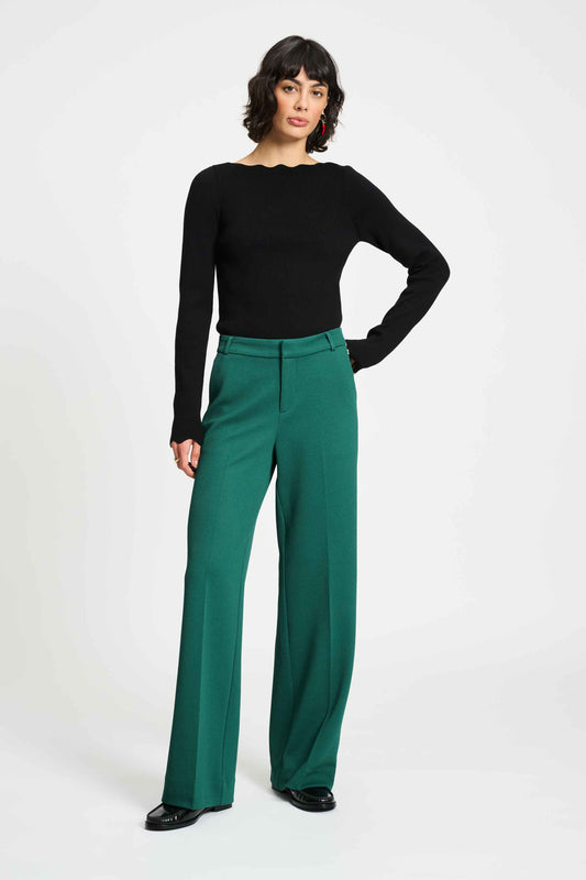 POM Amsterdam Pants Green / 34 PANTS - Lara Pine Green