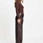 POM Amsterdam Pants PANTS - Abby Chocolate Brown