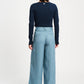 POM Amsterdam Pants PANTS - Bouclé Dawn Blue