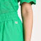 POM Amsterdam Pants PANTS - Broderie Anglaise Palm Green