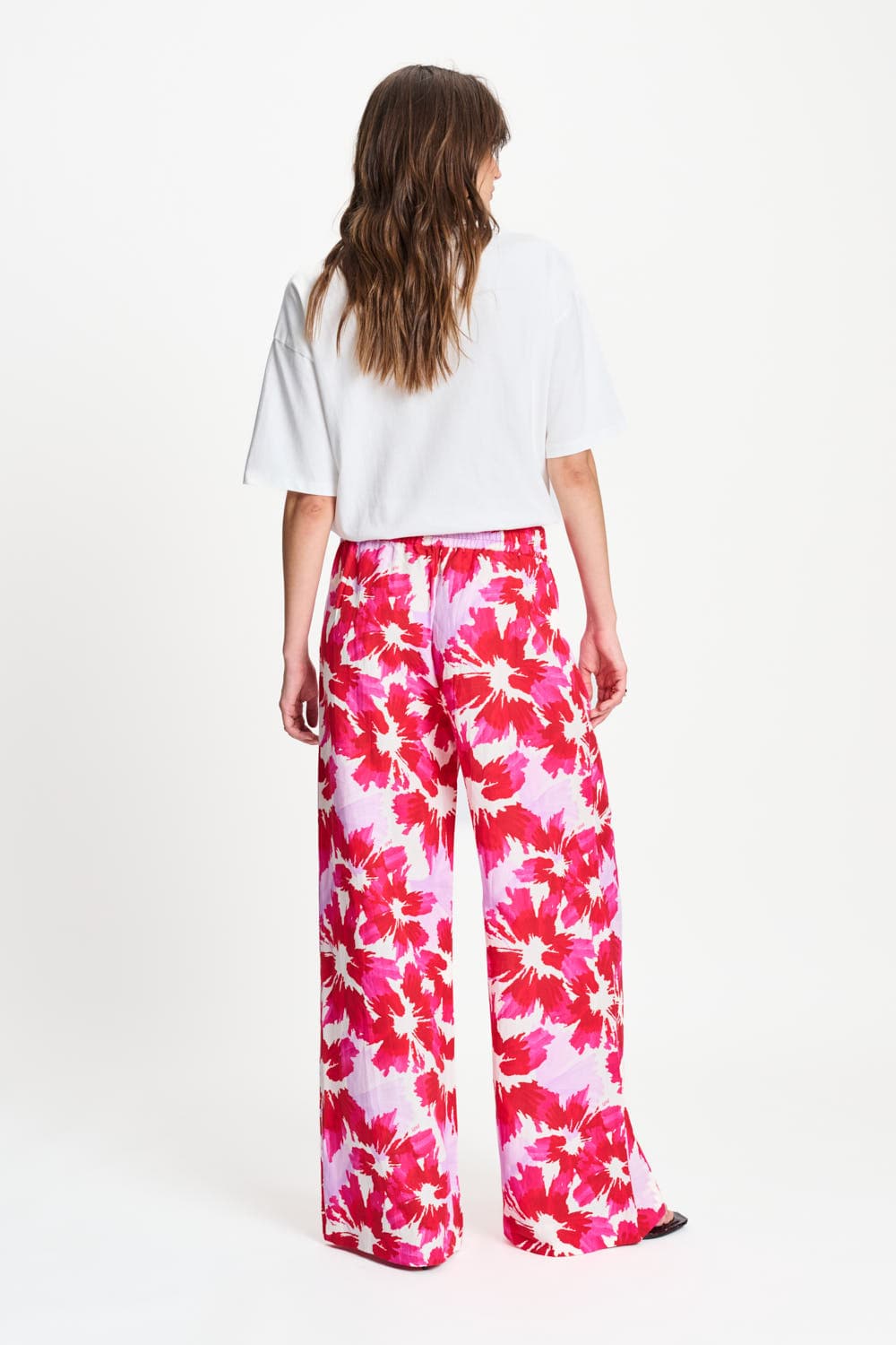POM Amsterdam Pants PANTS - Bubble Bloom Lavender Linen