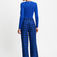 POM Amsterdam Pants PANTS - Charlie Check Blue