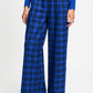 POM Amsterdam Pants PANTS - Charlie Check Blue