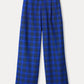 POM Amsterdam Pants PANTS - Charlie Check Blue