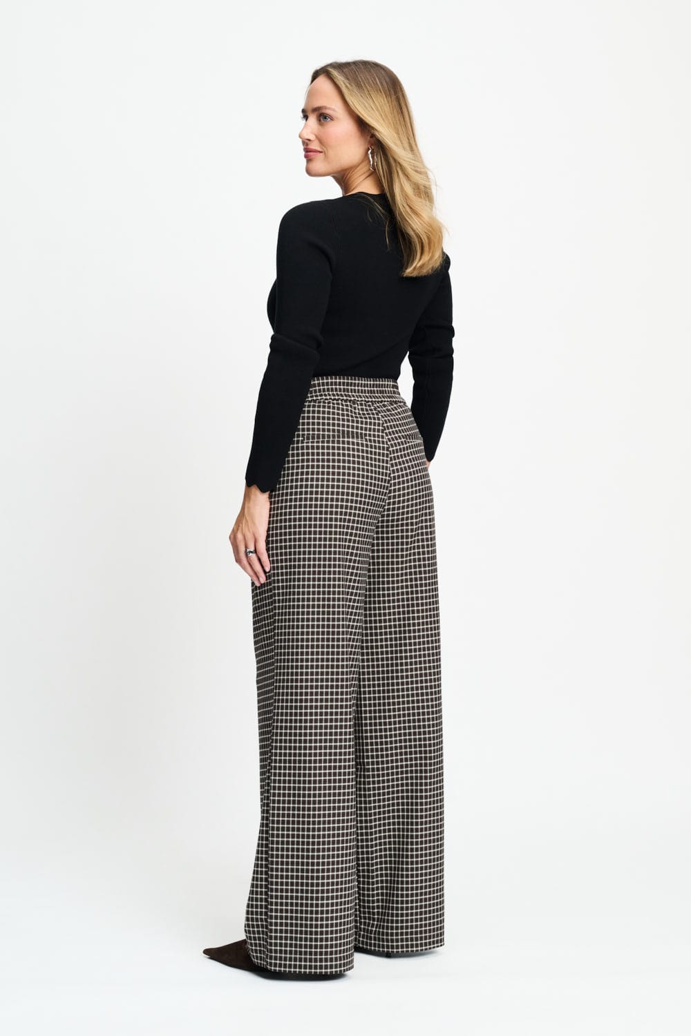POM Amsterdam Pants PANTS - Charlie Check Brown