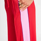 POM Amsterdam Pants PANTS - Colourblock Chili Red