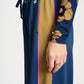 POM Amsterdam Pants PANTS - Colourblock Nightfall Blue
