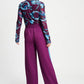 POM Amsterdam Pants PANTS - Colourblock Plum