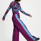 POM Amsterdam Pants PANTS - Colourblock Plum
