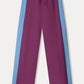 POM Amsterdam Pants PANTS - Colourblock Plum