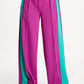 POM Amsterdam Pants PANTS - Colourblock Wild Purple