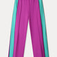 POM Amsterdam Pants PANTS - Colourblock Wild Purple
