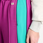 POM Amsterdam Pants PANTS - Colourblock Wild Purple