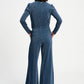 POM Amsterdam Pants PANTS - Glitter Dawn Blue