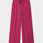 POM Amsterdam Pants PANTS - Jess Striped Burgundy Red