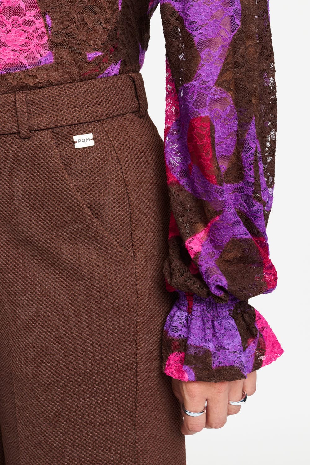POM Amsterdam Pants PANTS - Lara Chocolate Brown