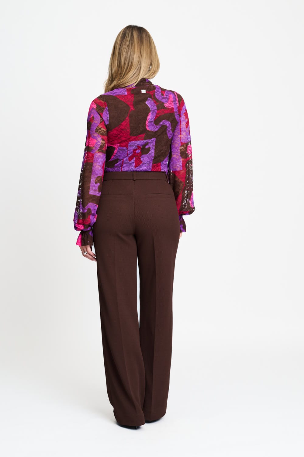 POM Amsterdam Pants PANTS - Lara Chocolate Brown