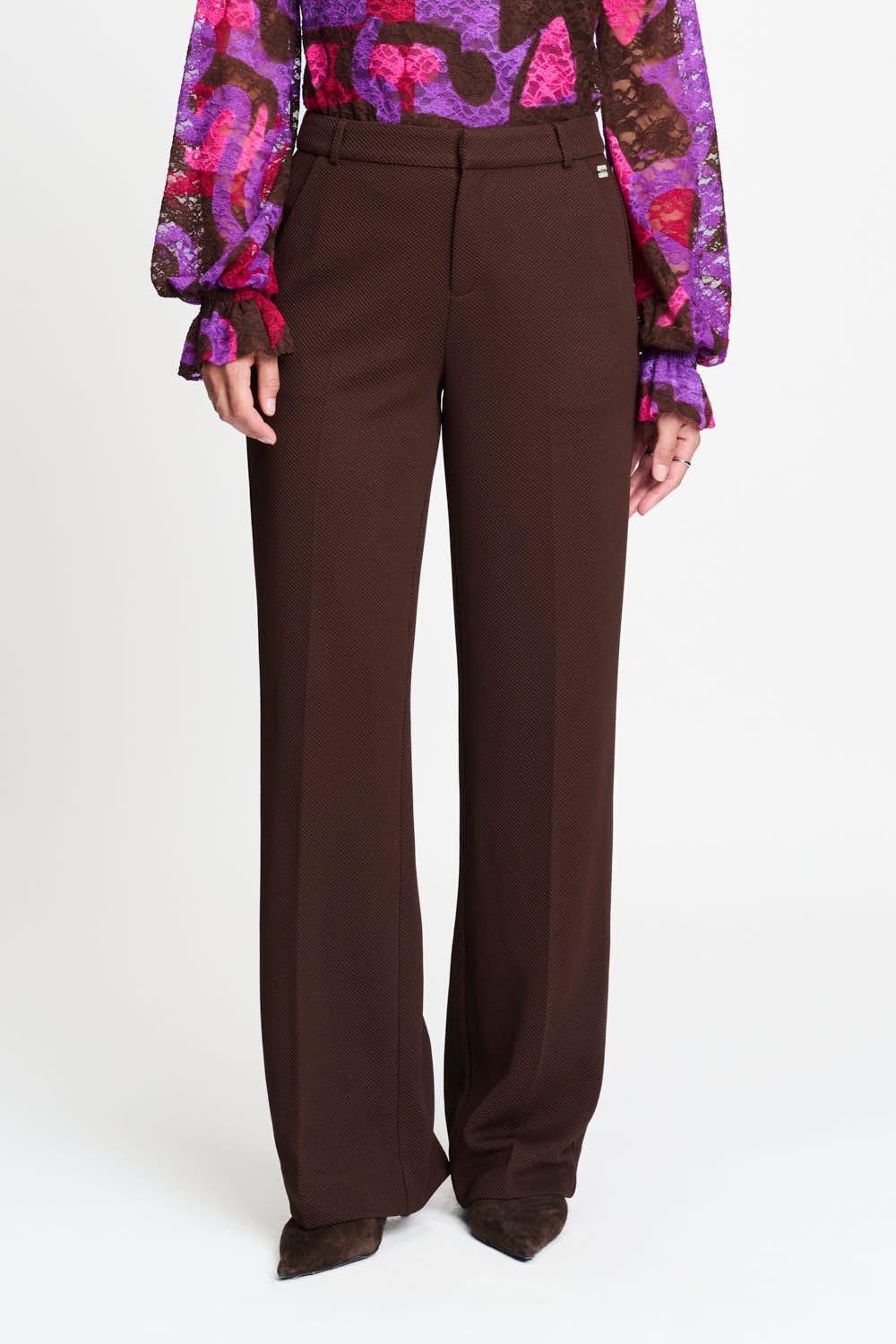 POM Amsterdam Pants PANTS - Lara Chocolate Brown