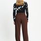 POM Amsterdam Pants PANTS - Marlou Chocolate Brown
