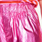 POM Amsterdam Pants PANTS - Metallic Bright Rose