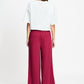 POM Amsterdam Pants PANTS - Nora Burgundy Red