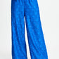 POM Amsterdam Pants PANTS - Ocean Blue Jacquard