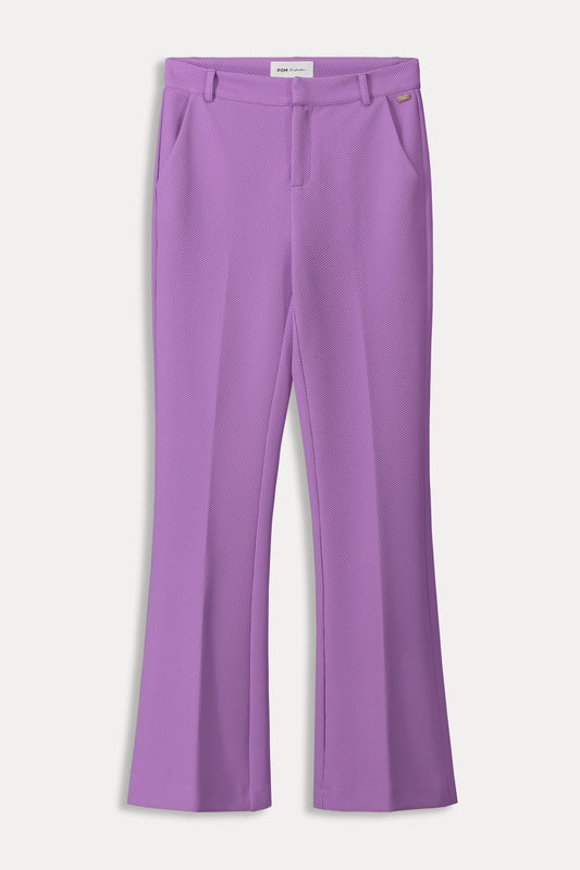 POM Amsterdam Pants PANTS - Pique Flare Purple