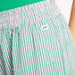 POM Amsterdam Pants PANTS - Seersucker Green Pink