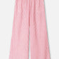 POM Amsterdam Pants PANTS - Seersucker Red White
