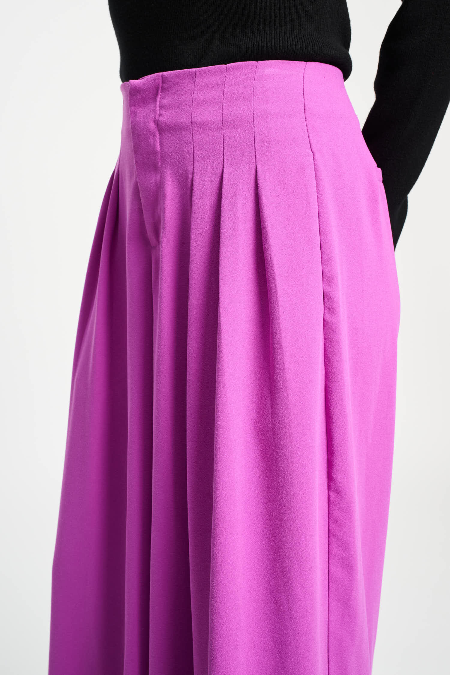 POM Amsterdam Pants PANTS - Wide leg Frosting Pink