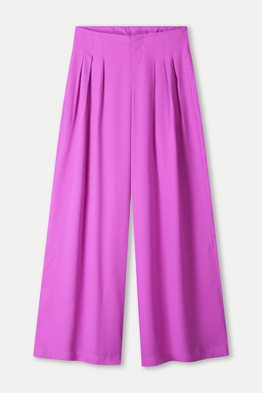 POM Amsterdam Pants PANTS - Wide leg Frosting Pink