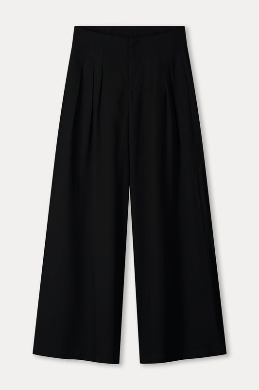 POM Amsterdam Pants PANTS - Wide leg Noir