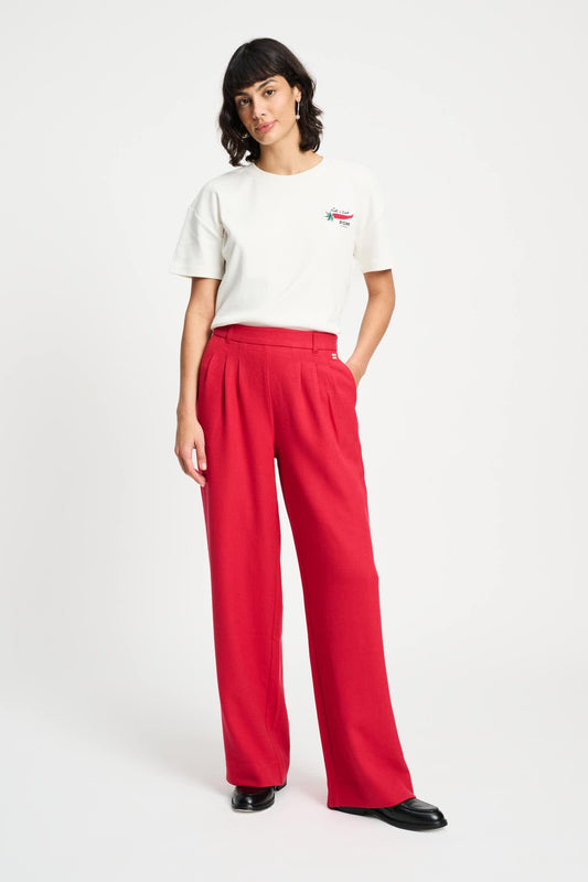 POM Amsterdam Pants Red / 34 PANTS - Chili Red