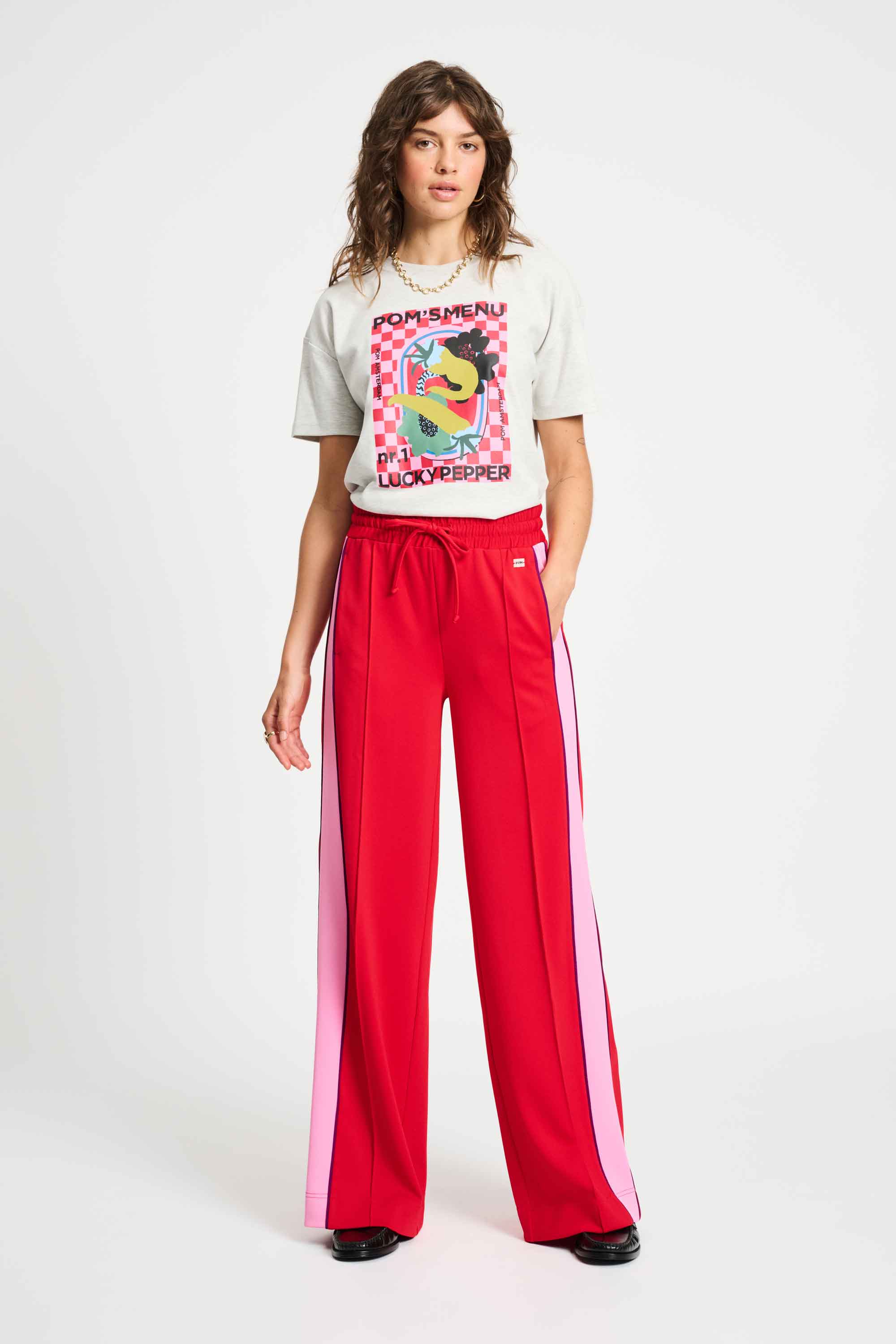 Color Block Sporty Pants COLOR BLOCK PANTS