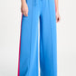 POM Amsterdam Pants TRACKPANTS - Striped Smashing Blue