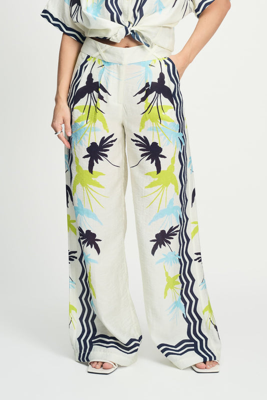 POM Amsterdam Pants White / 34 PANTS - Artisan Lime