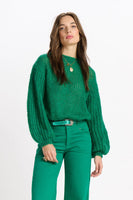 POM Amsterdam Pullovers Green / 36 JUMPER - Fern Green