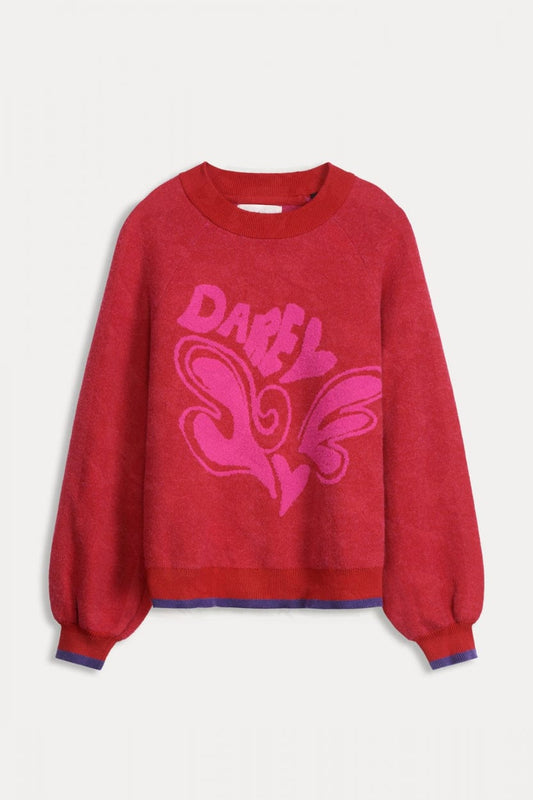 POM Amsterdam Pullovers JUMPER - DARE Scarlet Red
