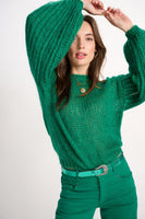 POM Amsterdam Pullovers JUMPER - Fern Green