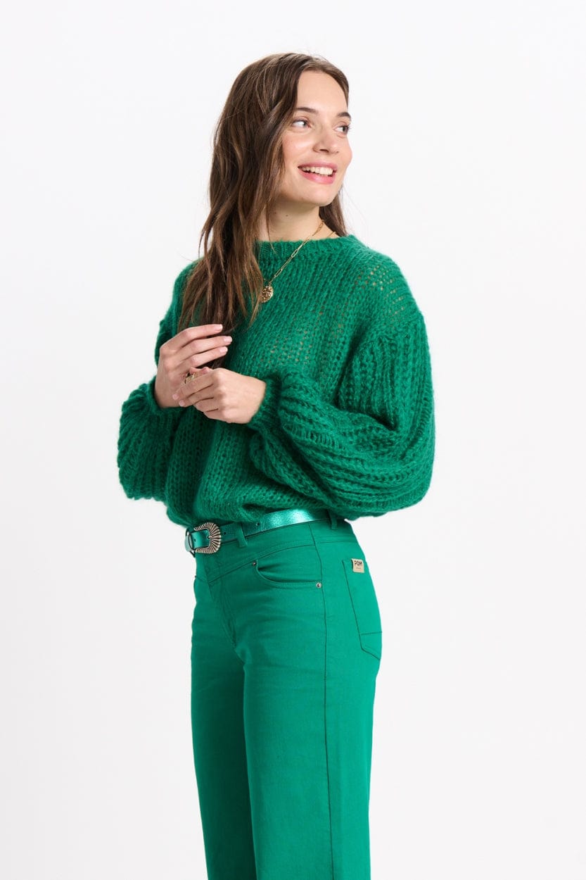 POM Amsterdam Pullovers JUMPER - Fern Green