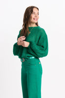 POM Amsterdam Pullovers JUMPER - Fern Green