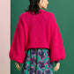 POM Amsterdam Pullovers JUMPER - Fiery Pink