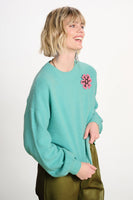 POM Amsterdam Pullovers JUMPER - Ice Green