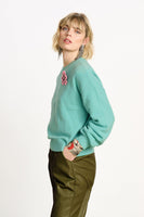 POM Amsterdam Pullovers JUMPER - Ice Green