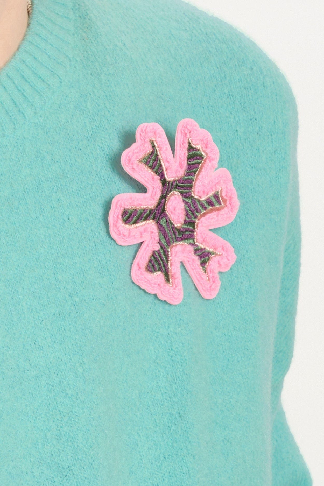POM Amsterdam Pullovers JUMPER - Ice Green