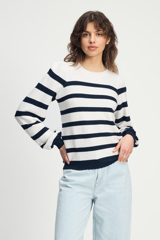 POM Amsterdam Pullovers Multi colour / 34 PULLOVER - Lucy Dark Navy