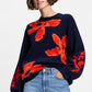 POM Amsterdam Pullovers PULLOVER - Alicia Bloom Rouge
