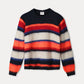POM Amsterdam Pullovers PULLOVER - Faye Striped Blue